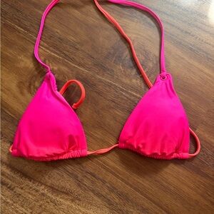 Vibrant Pink Bikini Top